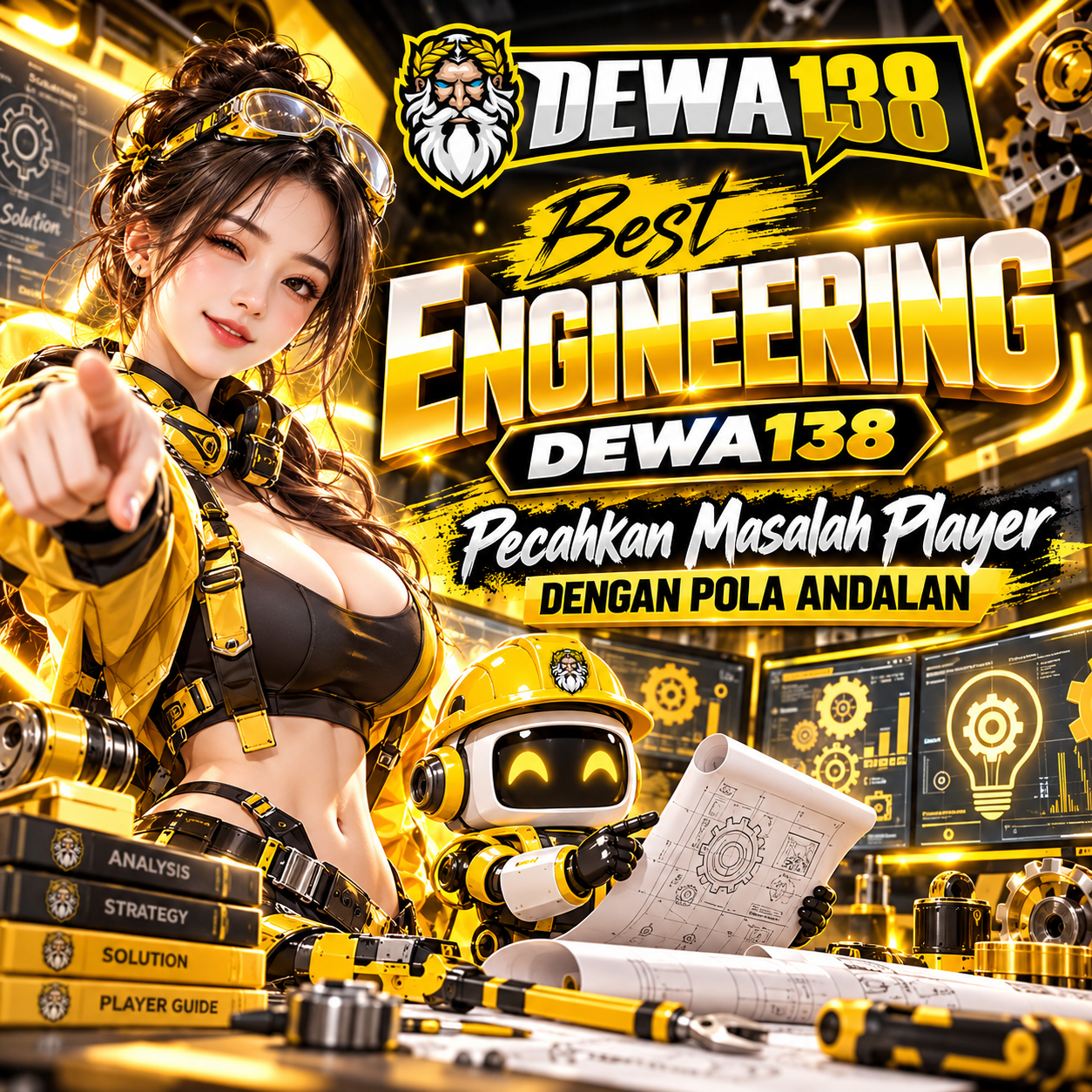 Best Engineering DEWA138 | Pecahkan Masalah Player Dengan Pola Andalan by Hey siriusly
